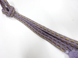 正絹　夏手組帯締め